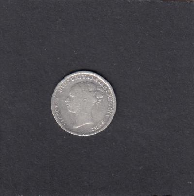 Beschrijving: 3 Pence  VICTORIA